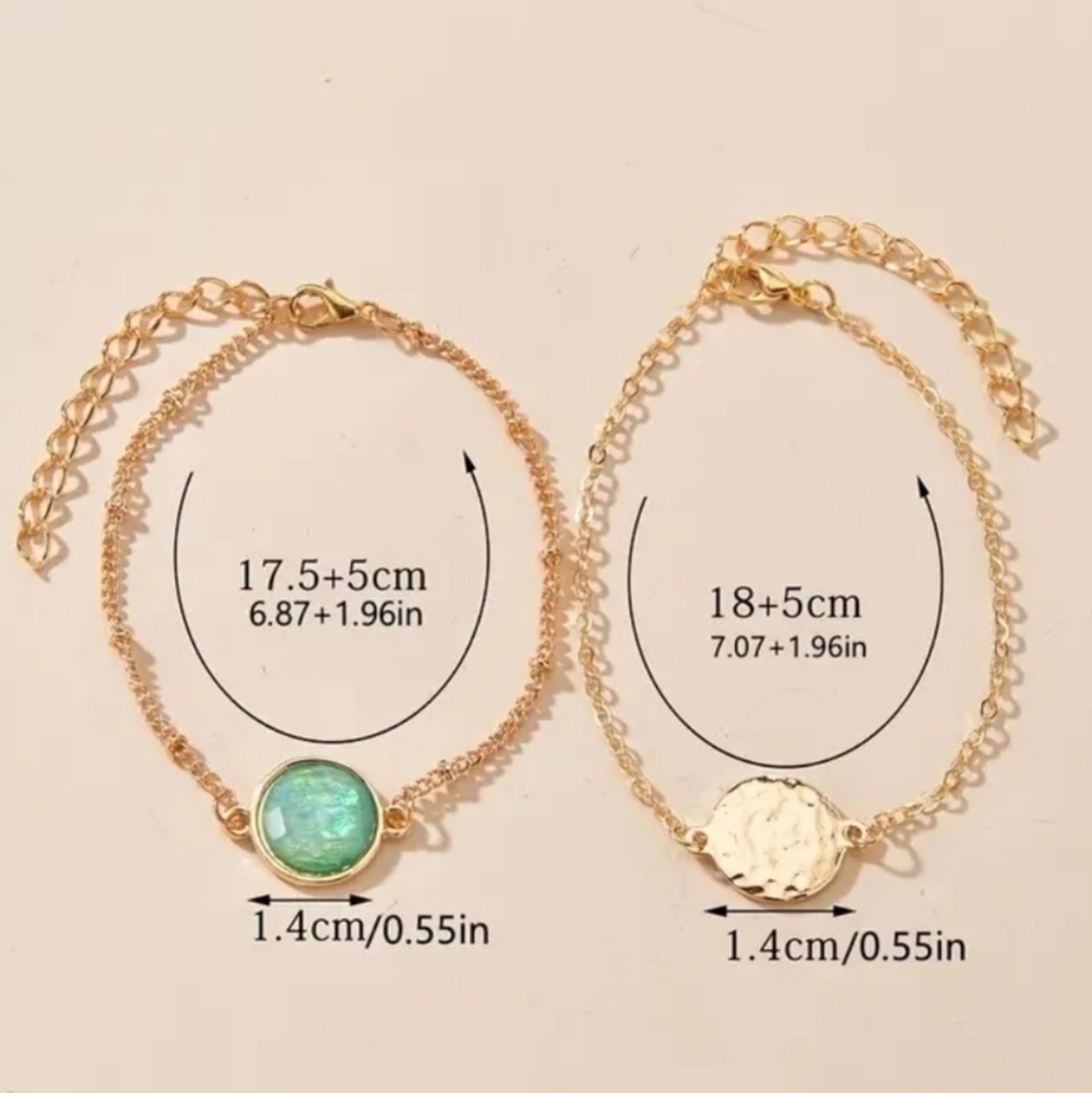 ADJUSTABLE Bracelets 2pc - Picture 2 of 3